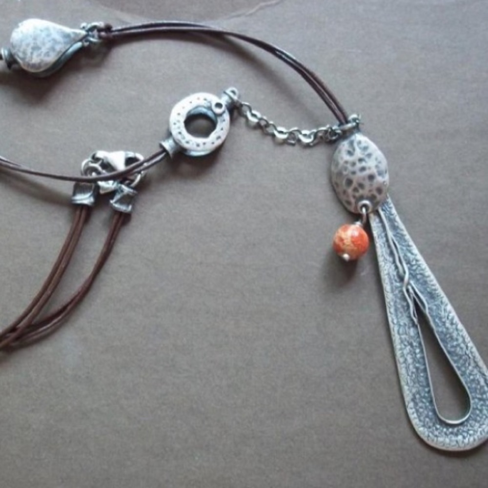 Silpada Retired Coral Necklace